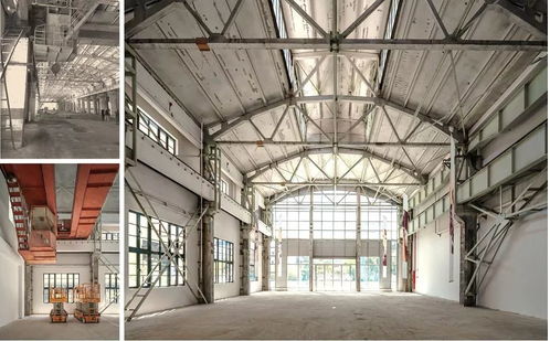 曾經(jīng)中國(guó)線(xiàn)材工業(yè)搖籃,如今瓦楞鋼板與爬山虎搖曳生輝 上鋼二廠(chǎng) 東區(qū) 改造設(shè)計(jì)